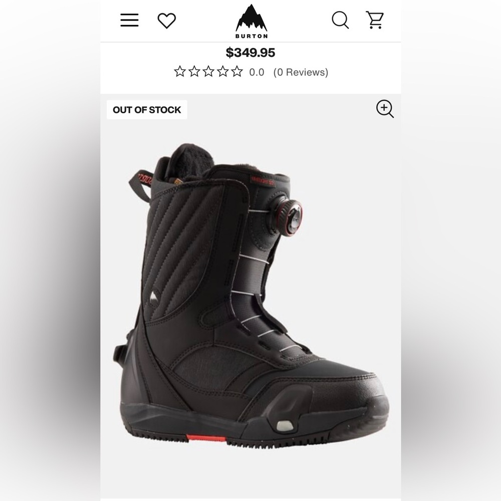 Burton Limelight BOA Step On Boots / Women’s 10 Wide